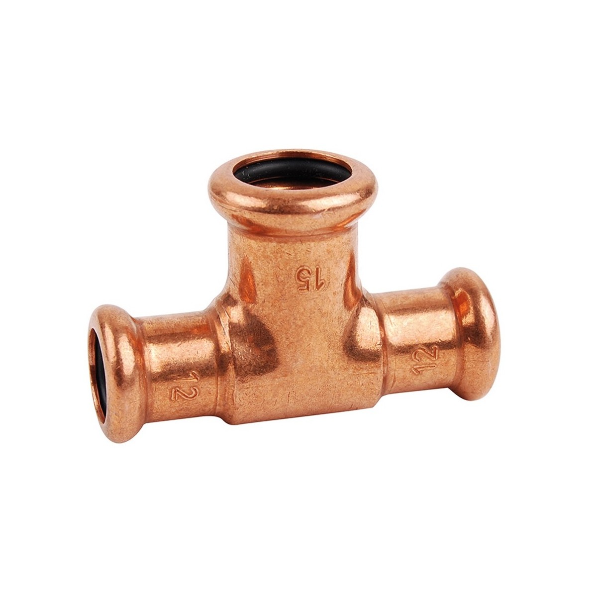 Té égal à sertir 6130 Ø42 tube cuivre chauffage et sanitaire - THERMADOR 613042 