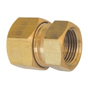 Raccord bicône droit 700B femelle 3/8" pour tube cuivre Ø10 - THERMADOR 700B1012 