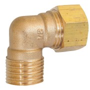 Coude bicône 707B femelle-mâle 1/2" pour tube cuivre Ø16 - THERMADOR 707B1615 
