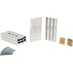 Kit de fixation MONITOR sur radiateur plaque fonte ou colonne aluminium entraxe 4 à 10 mm - THERMADOR 720061 