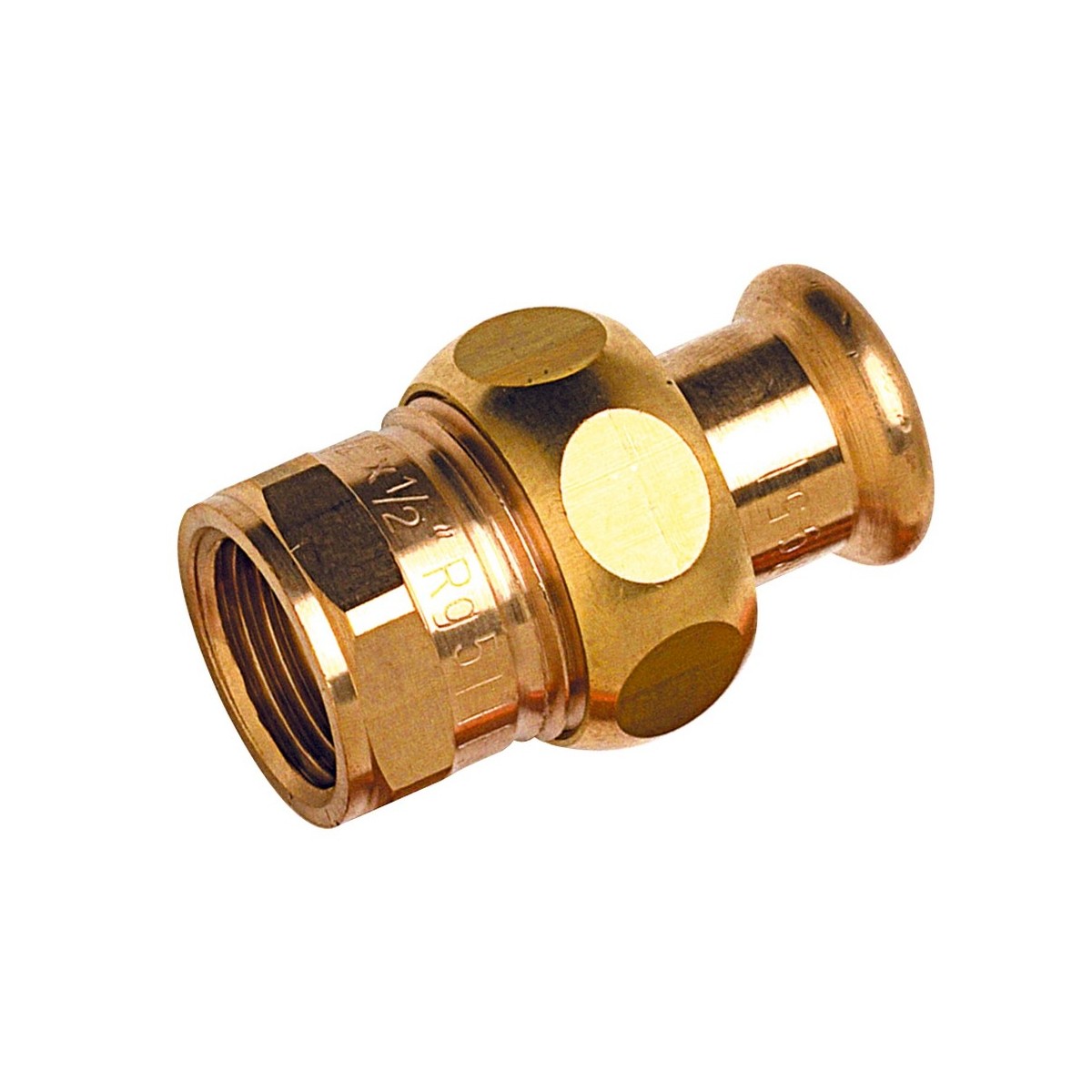 Raccord union laiton à sertir 8330G Ø54 taraudé femelle 2" chauffage et sanitaire - THERMADOR 8330G5450 