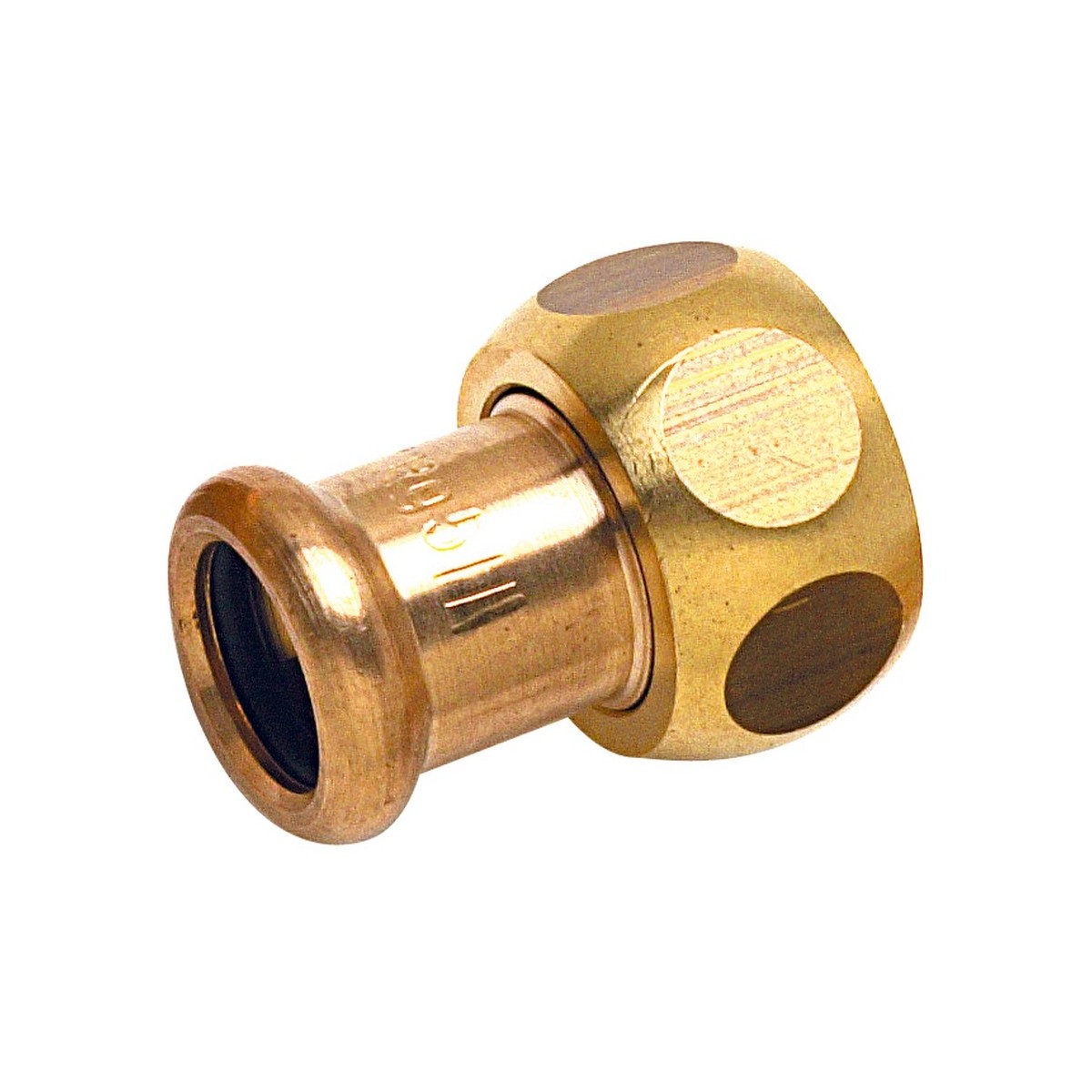 Demi-union laiton à sertir 8359G Ø35 1"1/2 chauffage et sanitaire - THERMADOR 8359G3540 