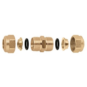 Manchon O-ring laiton égal Ø10 pour tube cuivre - THERMADOR 90310 