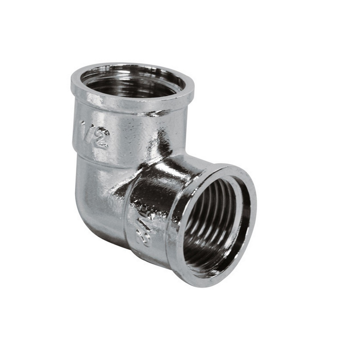 Coude 90° femelle-femelle 90G 1/2" chromé - THERMADOR 90G15CH 
