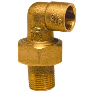 Union coudée à souder 98GCU femelle à souder Ø12 - mâle à visser 3/8" - THERMADOR 98GCU1212 
