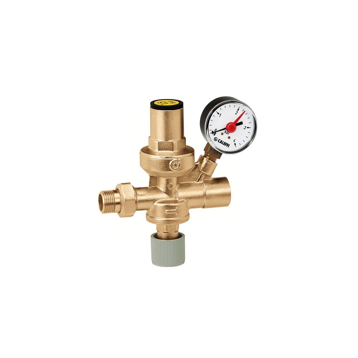 Alimentateur automatique ABTM 1/2" mâle-femelle avec vanne d'arrêt et manomètre - THERMADOR ABTM 
