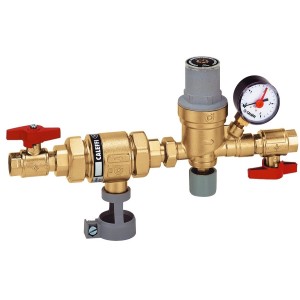 Module d'alimentation automatique avec disconnecteur CA 1/2" femelle et vannes montage horizontal - THERMADOR AD 