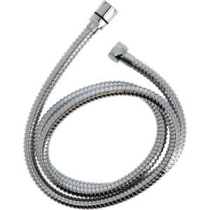 Flexible de douche 150 cm double agrafage NF écrou tournant anti-torsion - THEWA AGH15FLANF 
