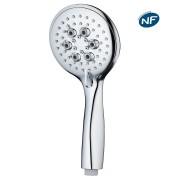 Douchette ronde Ø100 mm 5 jets norme NF - THEWA AGH226DO 
