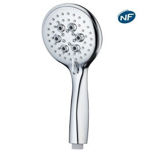 Douchette ronde Ø100 mm 5 jets norme NF - THEWA AGH226DO 
