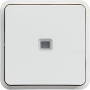 cubyko BP 1O/1F lum. ass. gris HAGER WNA021