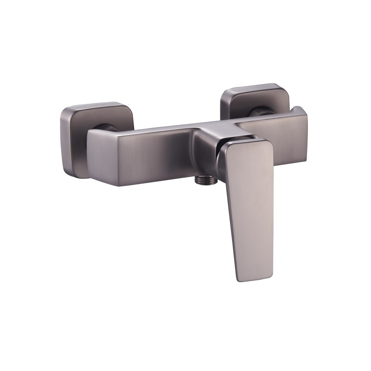 Mitigeur de douche AMANZI graphite mat poignée verticale pose murale - THEWA AMZ20GM 
