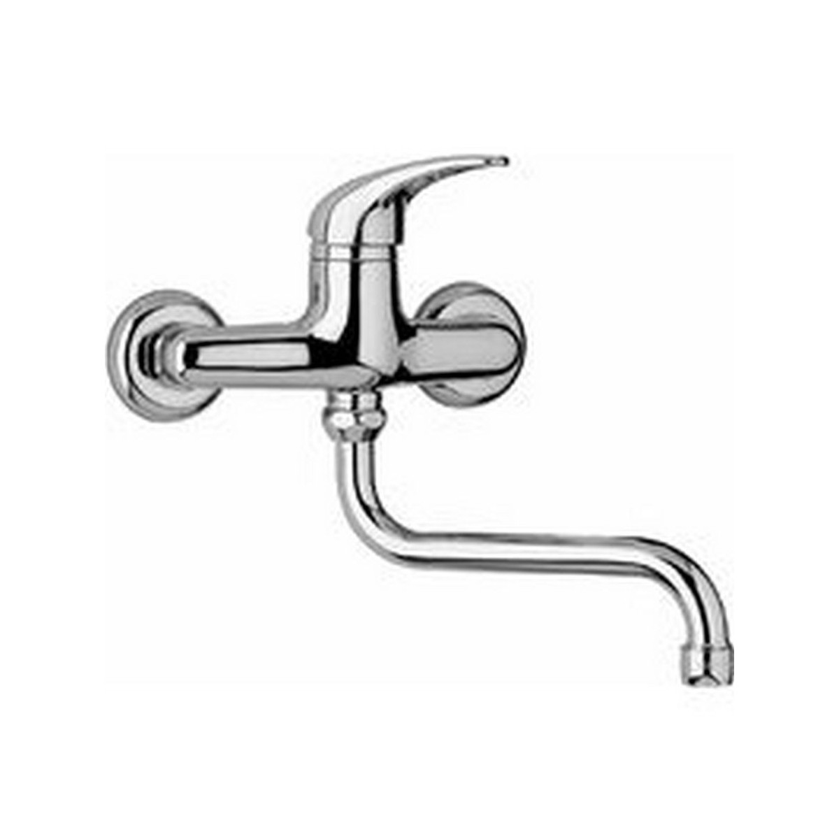 Bec dessous pour mitigeur longueur 200 mm raccordement 15-21 - THEWA BECDESSOUS200 
