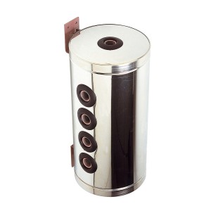 Bouteille de mélange 12 L murale jaquette inox chauffage 2x4 piquages 6 bar -10 à 110 °C classe ErP B - THERMADOR BMEL12 