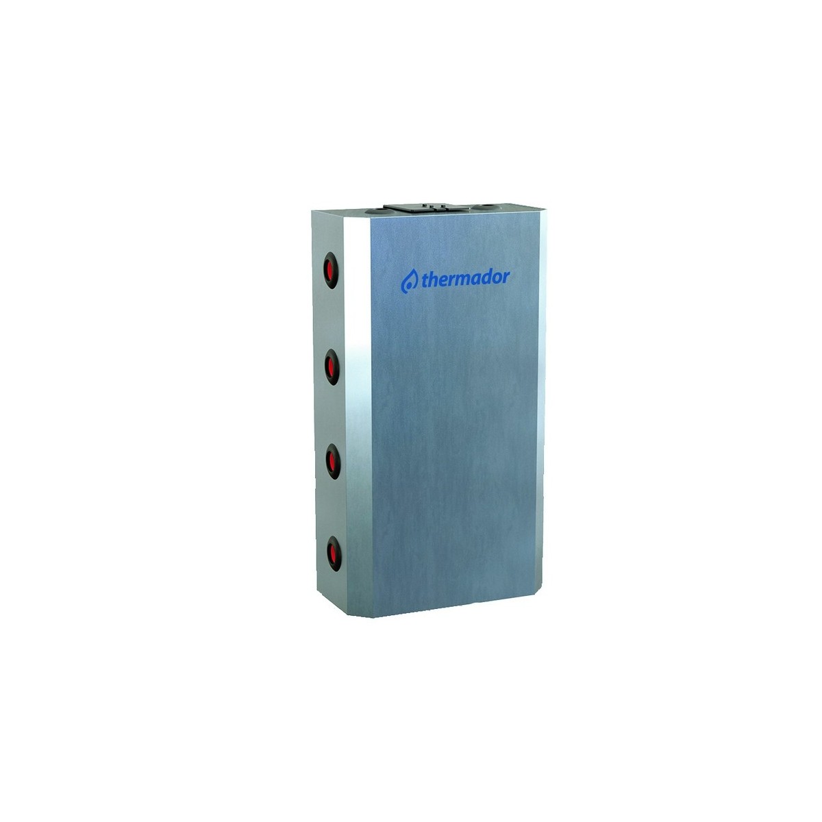 Bouteille de mélange Optimum 80 L carrée compacte revêtement anticorrosion installation murale - THERMADOR BMEL80OP 