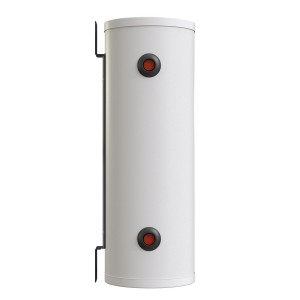 Bouteille de mélange 50 L corps inox 2x2 piquages habillage ABS isolation polyuréthane murale - THERMADOR BMELI50ABSE 