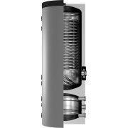 Ballon ECS 500 L avec bouteille de découplage chauffage 114 L spécial pompe à chaleur 14 à 20 kW - THERMADOR BMPXL05HE 
