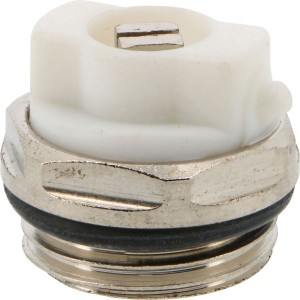 Bouchon purgeur à bec orientable 1/2" pour radiateur acier en vrac 10 bar 100 °C - THERMADOR BP15V 