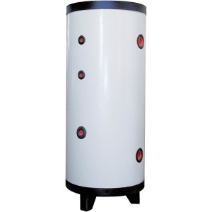 Ballon de stockage primaire réversible chaud froid 300 L jaquette fixe tôle galvanisée piquage 1"1/2 - THERMADOR BREV0300HE 