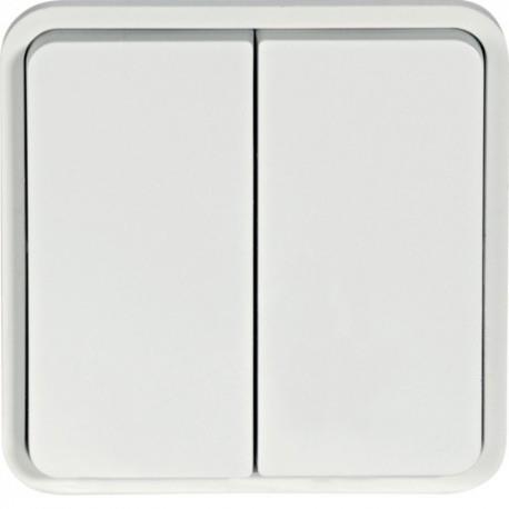 cubyko dble BP  assoc. blanc HAGER WNA044B