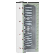 Ballon combiné chauffage 1000 L avec échangeur ECS inox pour production ECS semi-instantanée classe ERP C - THERMADOR BSES1000HE