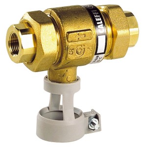 Disconnecteur SCUDO non contrôlable NF 3/4" femelle-femelle montage horizontal PN10 température maxi 65 °C - THERMADOR CA57320 