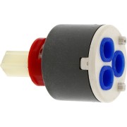 Cartouche céramique 40 mm type 4 pour robinetterie RORIZ - THEWA CART40T4 