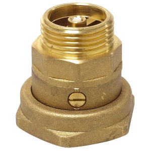 Clapet antithermosiphon débrayable à fixer sur circulateur écrou tournant 1"1/2 sortie 1" mâle - THERMADOR CATET 