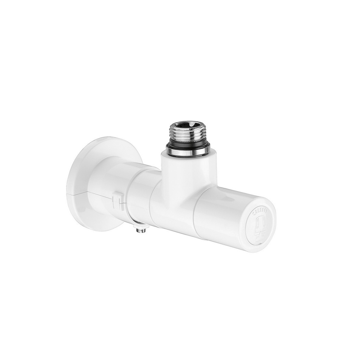 Ensemble thermostatique blanc avec coque et clé de montage pour sèche-serviettes F30x1,5 - THERMADOR COFTBL 