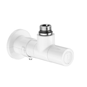Ensemble thermostatique blanc avec coque et clé de montage pour sèche-serviettes F30x1,5 - THERMADOR COFTBL 