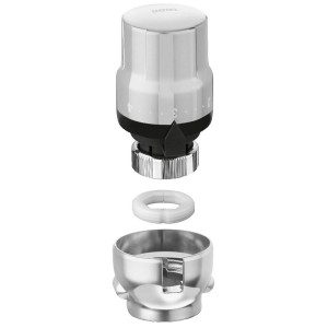 Ensemble thermostatique métal brossé avec coque et clé de montage pour sèche-serviettes - THERMADOR COFTMB 