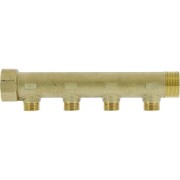 Collecteur de distribution laiton 1"1/4 4 sorties 3/4" à portée plate certifié ACS chauffage et sanitaire - THERMADOR COLC334P 
