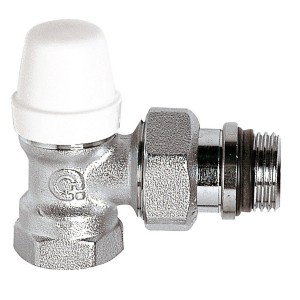 Coude de réglage pour radiateur gamme C 3/8" chromé avec douille auto-étanche - THERMADOR CRC12 