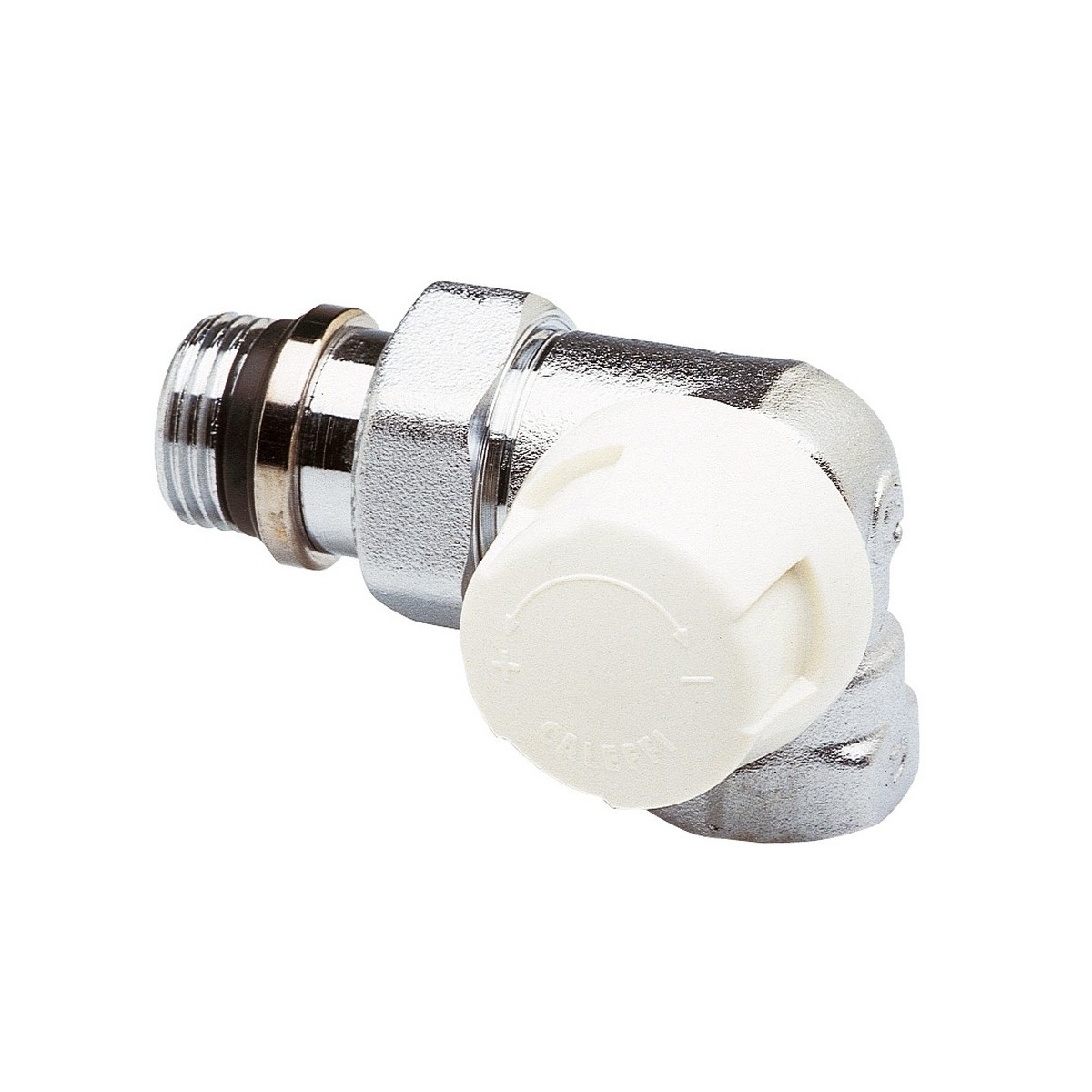 Corps thermostatique double équerre droite femelle 1/2" corps laiton chromé - THERMADOR CT15DED 