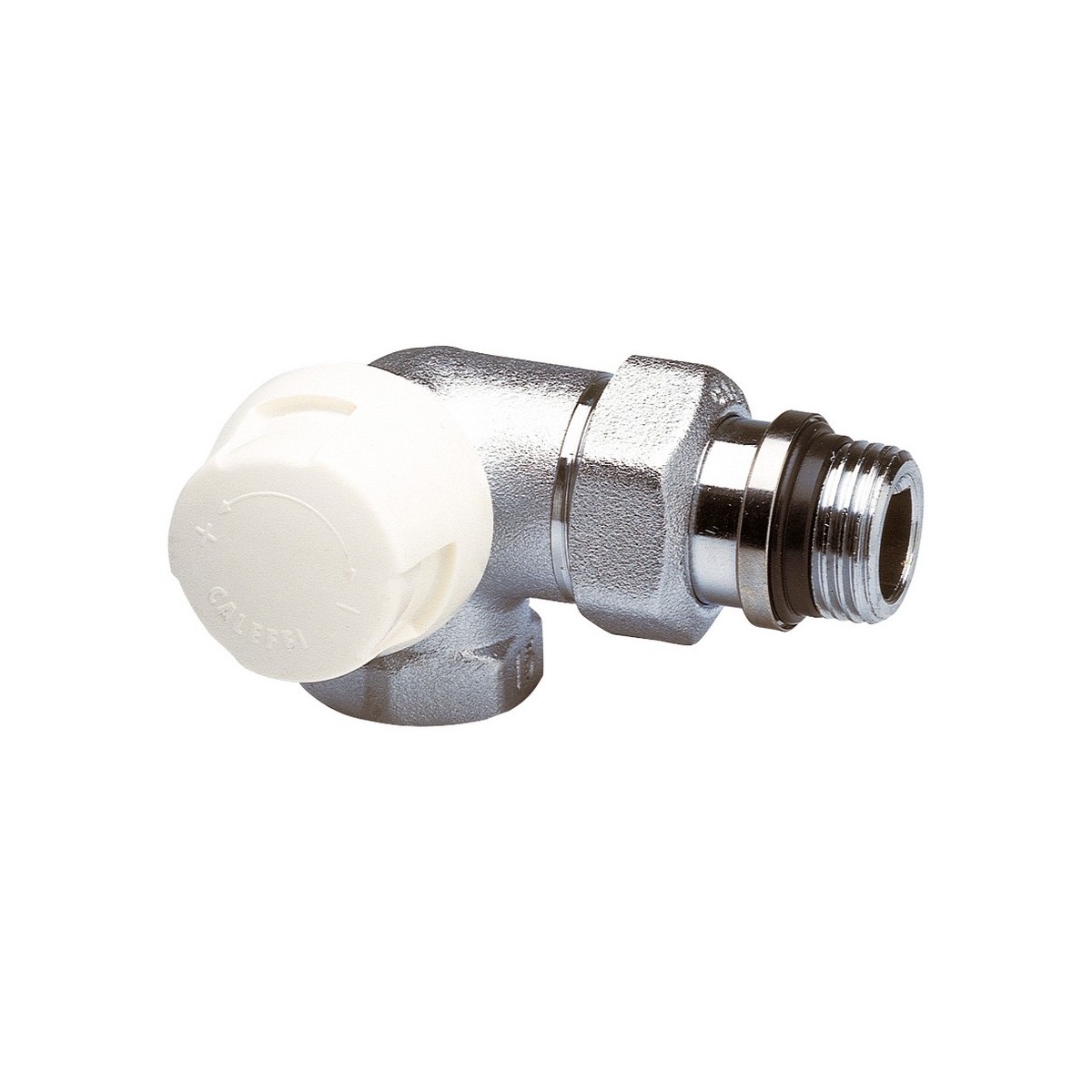 Corps thermostatique double équerre gauche femelle 1/2" corps laiton chromé - THERMADOR CT15DEG 