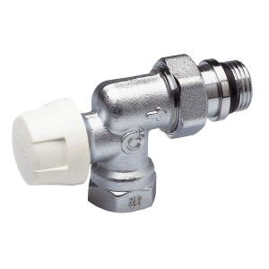 Corps thermostatique équerre inversée femelle 1/2" corps laiton chromé - THERMADOR CT15EI 
