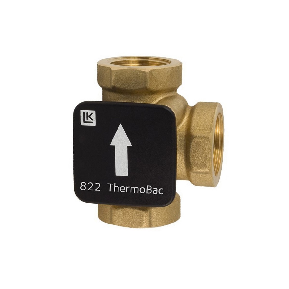 Clapet antithermosiphon 3 voies THERMOBAC 1" FFF laiton pour combustible solide complément THERMOVAR - THERMADOR CTB26 