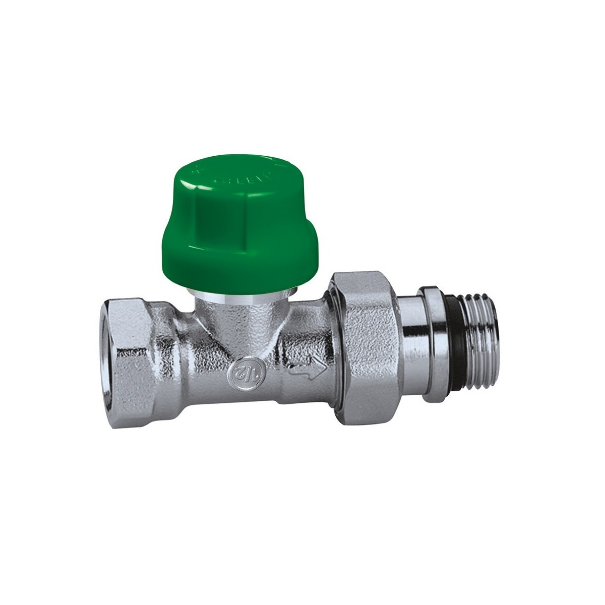 Corps thermostatique DYNAMICAL droit femelle 3/8" douille auto-étanche plage de débit 10-80 M23x1,5 - THERMADOR CTD12DL 