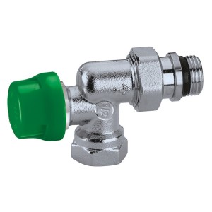 Corps thermostatique DYNAMICAL équerre inversée femelle 3/8" raccord M23x1,5 corps laiton chromé - THERMADOR CTD12EI 