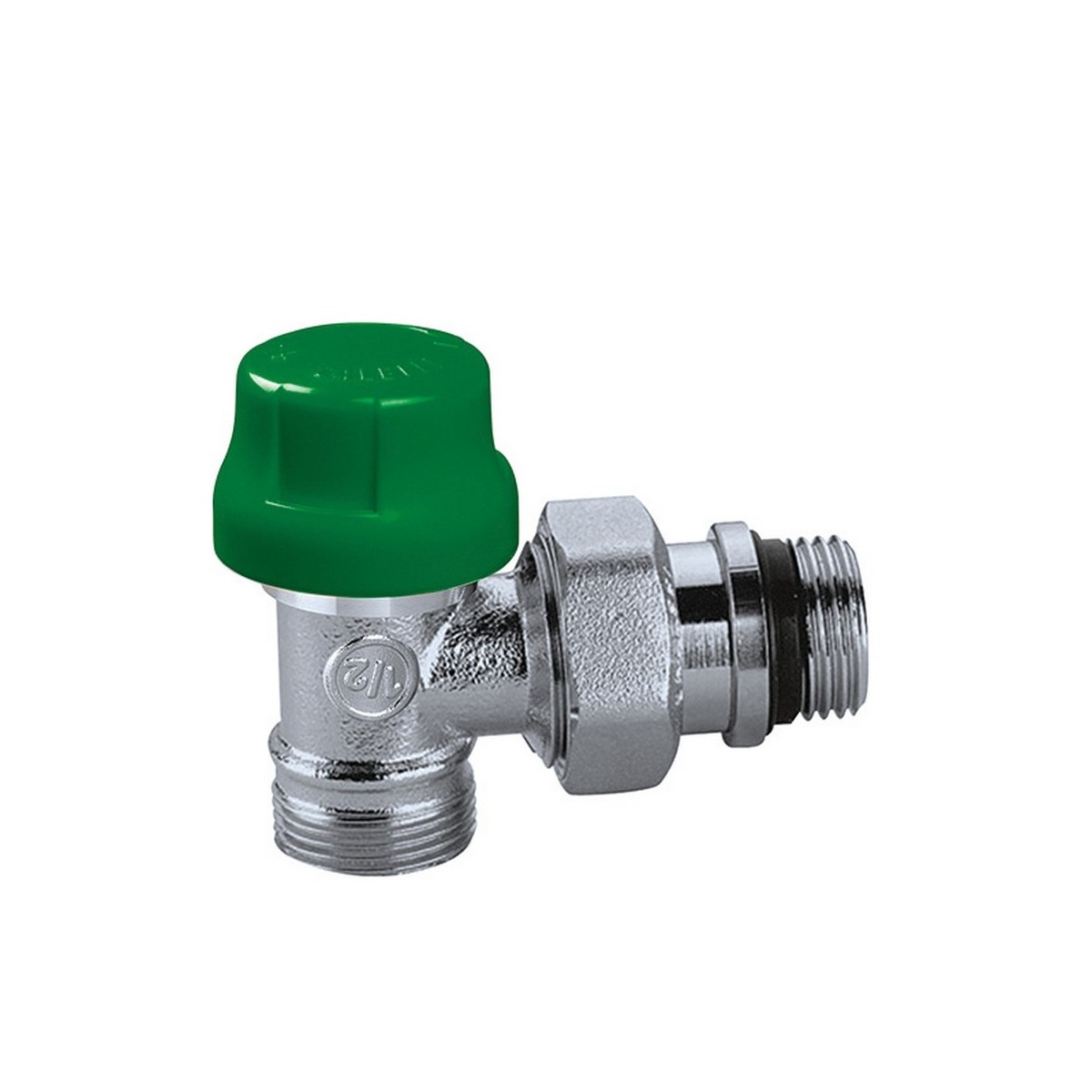Corps thermostatique DYNAMICAL équerre mâle 3/8" raccord M23x1,5 corps laiton chromé - THERMADOR CTD12EM 