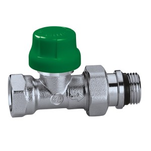 Corps thermostatique DYNAMICAL droit femelle 1/2" raccord M23x1,5 corps laiton chromé - THERMADOR CTD15D 