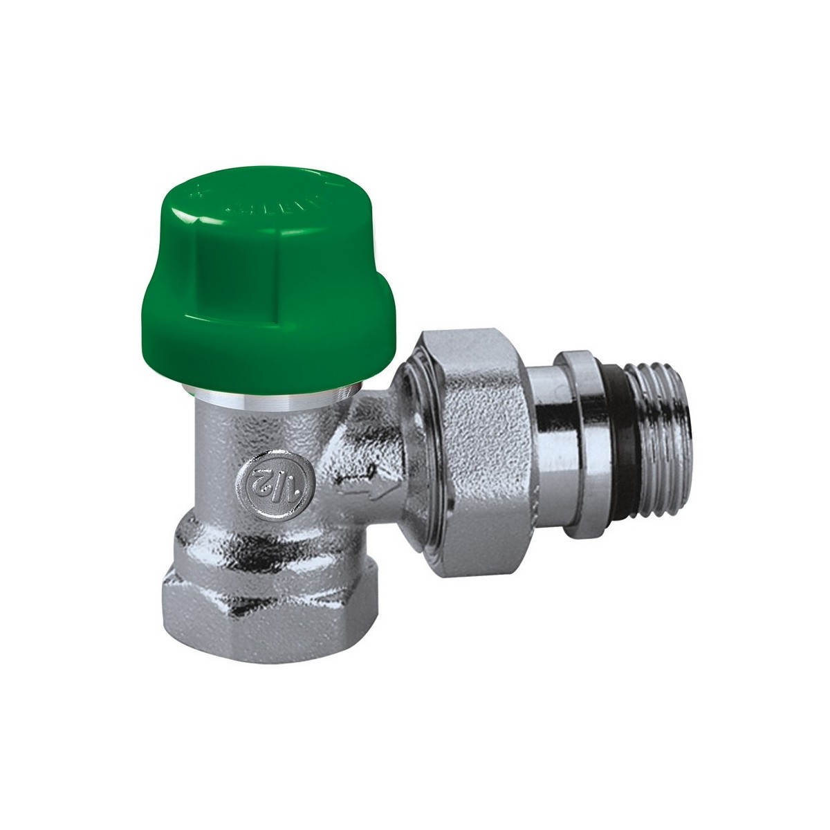 Corps thermostatique DYNAMICAL équerre femelle 1/2" raccord M23x1,5 corps laiton chromé - THERMADOR CTD15E 