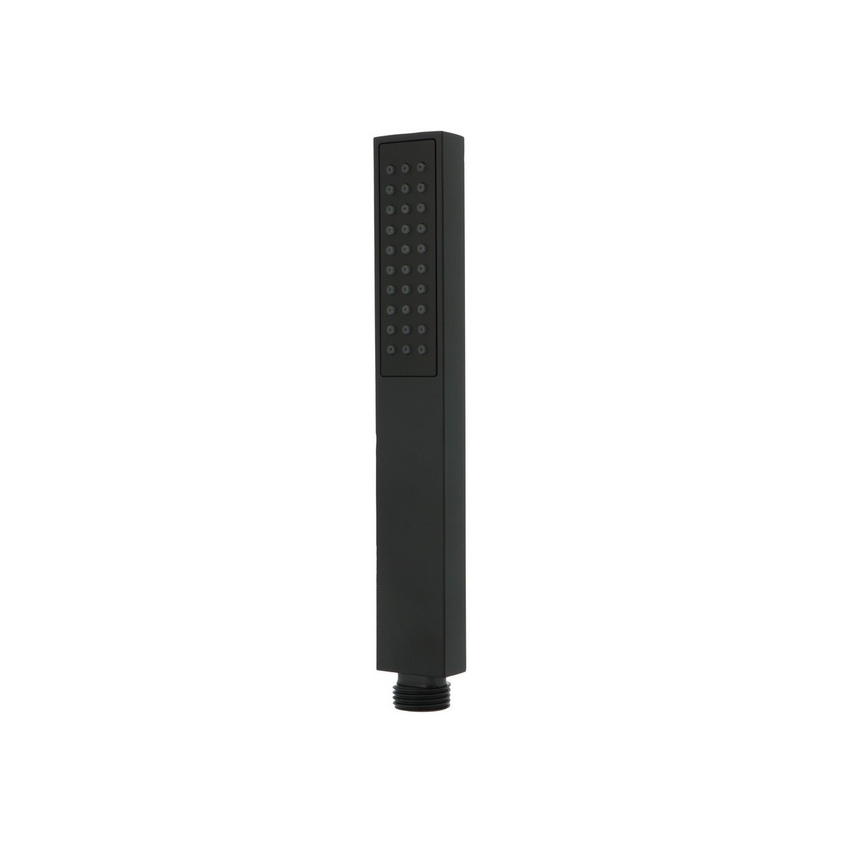 Douchette stylo carrée 1 jet en ABS noire anti-calcaire - THEWA DC037NE 