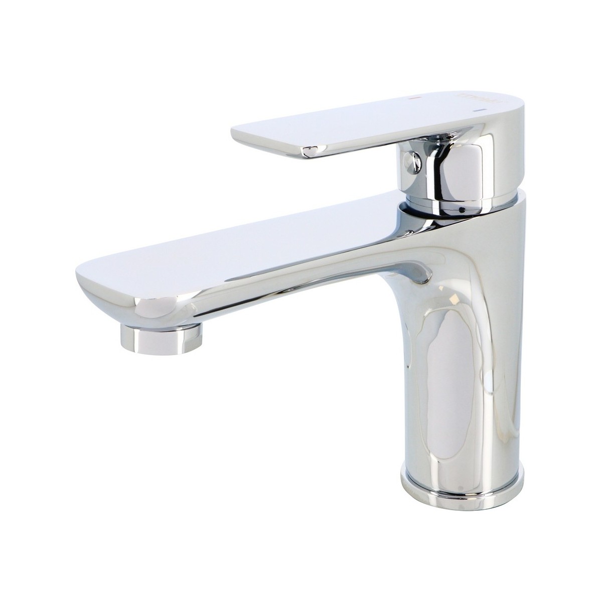 Mitigeur pour lavabo DILO chromé avec vidage clic-clac ABS - THEWA DIL15 