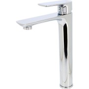 Mitigeur haut pour lavabo DILO chromé avec vidage clic-clac ABS - THEWA DIL17 