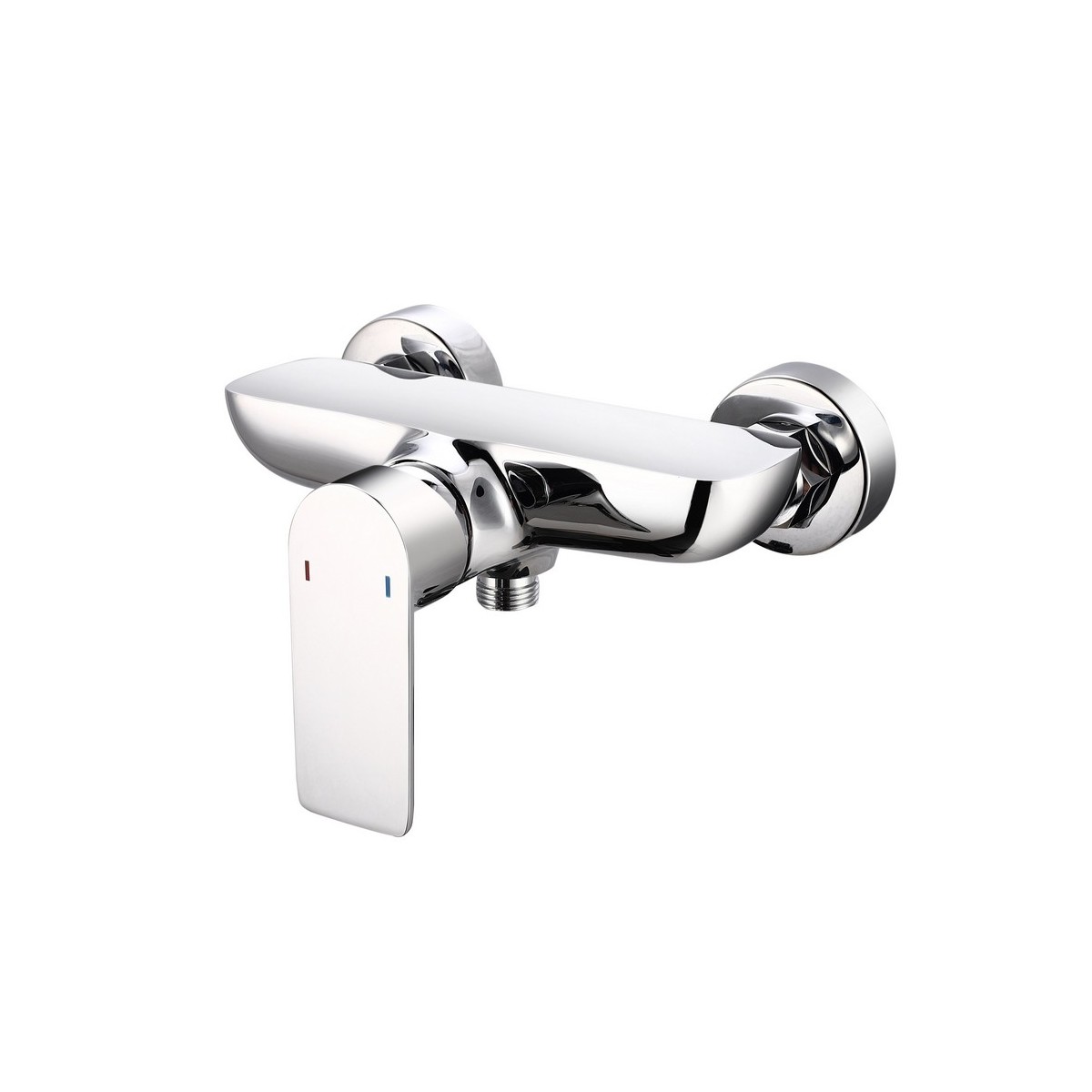 Mitigeur pour douche DILO chromé poignée verticale entraxe 150 mm - THEWA DIL20 
