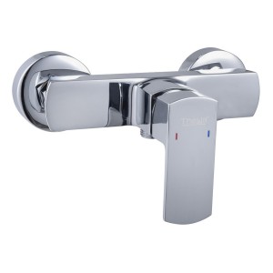 Mitigeur pour douche DOUR chromé poignée verticale entraxe 150 mm - THEWA DOU21 