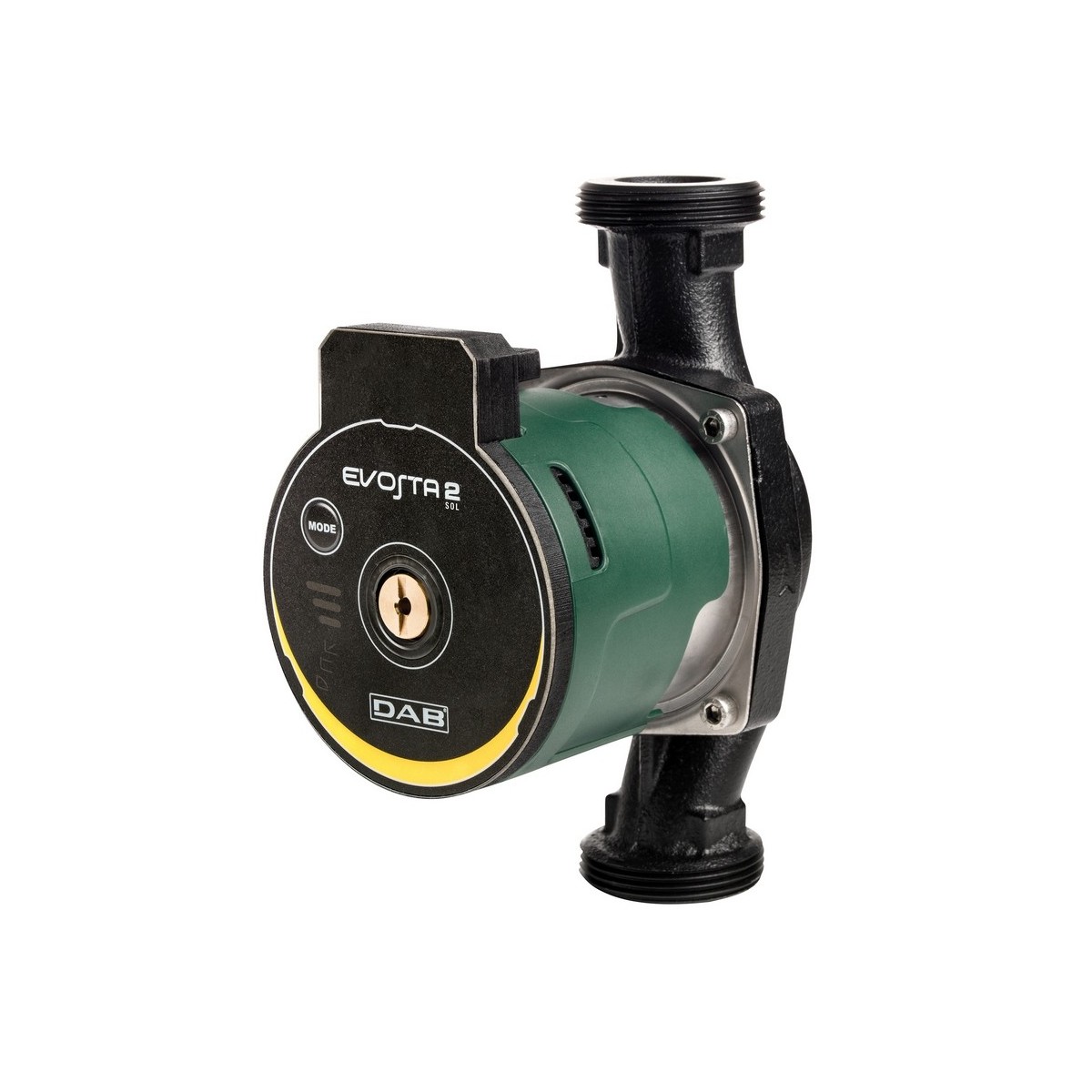 Circulateur solaire EVOSTA 2 HMT 2 à 7,5 mCE raccordement 1"1/2 entraxe 180 mm - THERMADOR EVA22075180SOL 
