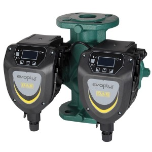Circulateur double EVOPLUS 40/220 à brides DN32 HMT 4 mCE chauffage et climatisation petits collectifs - THERMADOR EVOD40220 