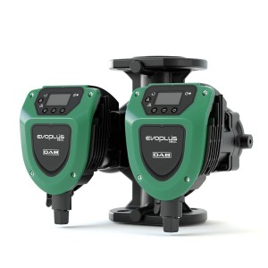 Circulateur électronique double EVOPLUS 110/250 à brides DN40 PN10 HMT 11 mCE 16 bar petits collectifs - THERMADOR EVOPD110250 